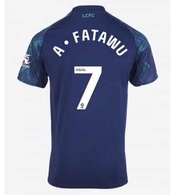 Leicester City Issahaku Fatawu #7 Replik Auswärtstrikot 2025-26 Kurzarm